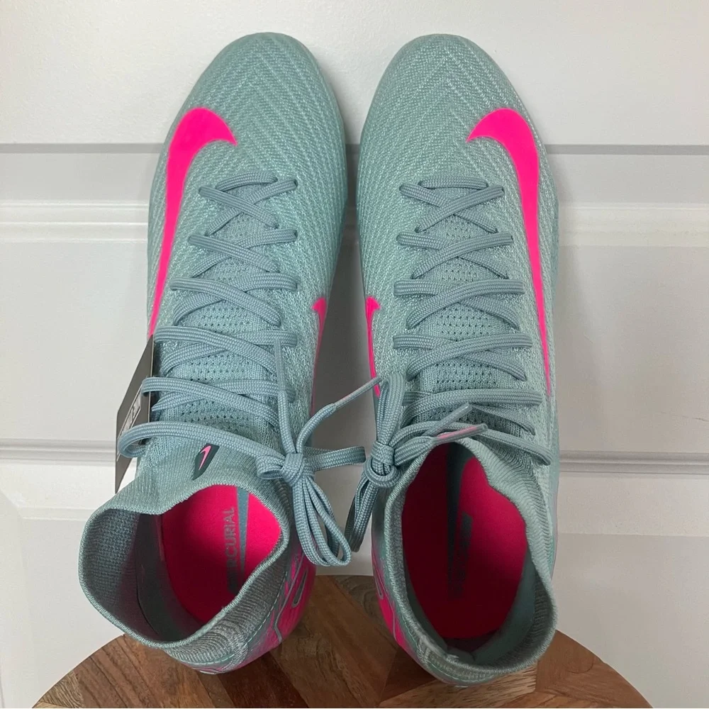 NEW Nike Zoom Mercurial Superfly 10 Elite FG Mens 8.5 W10 Cleats 2026-3e1 - Picture 5 of 7